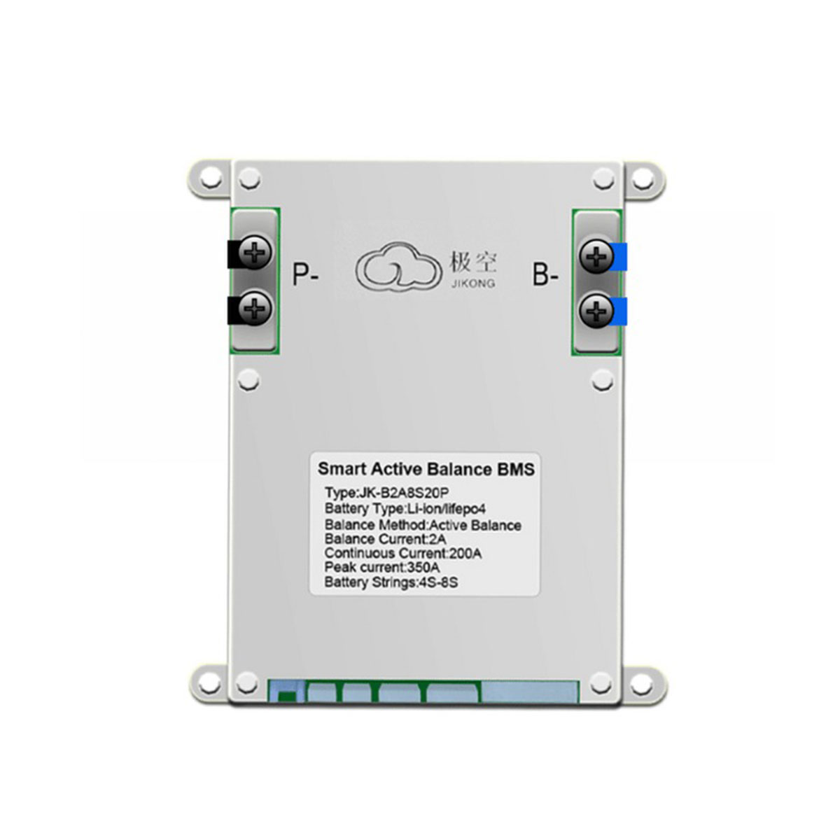 JK BMS B2A8S20P – Protecție Avansată pentru Sisteme de Baterii LiFePO4
