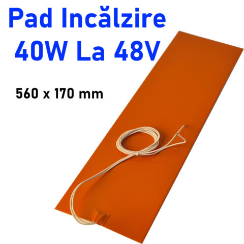 Pad de incalzire 48V 40W - Temperatura maxima 45 Grade Celsius