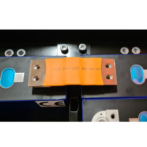 Buss Bar Cupru Flexibil Pentru Imbinare Celule EVE LF280K, MB31 cu Borna 2 x M6