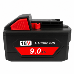 Baterie Compatibilă Milwaukee M18 18V 9Ah Li-Ion, Capacitate Mare 162Wh