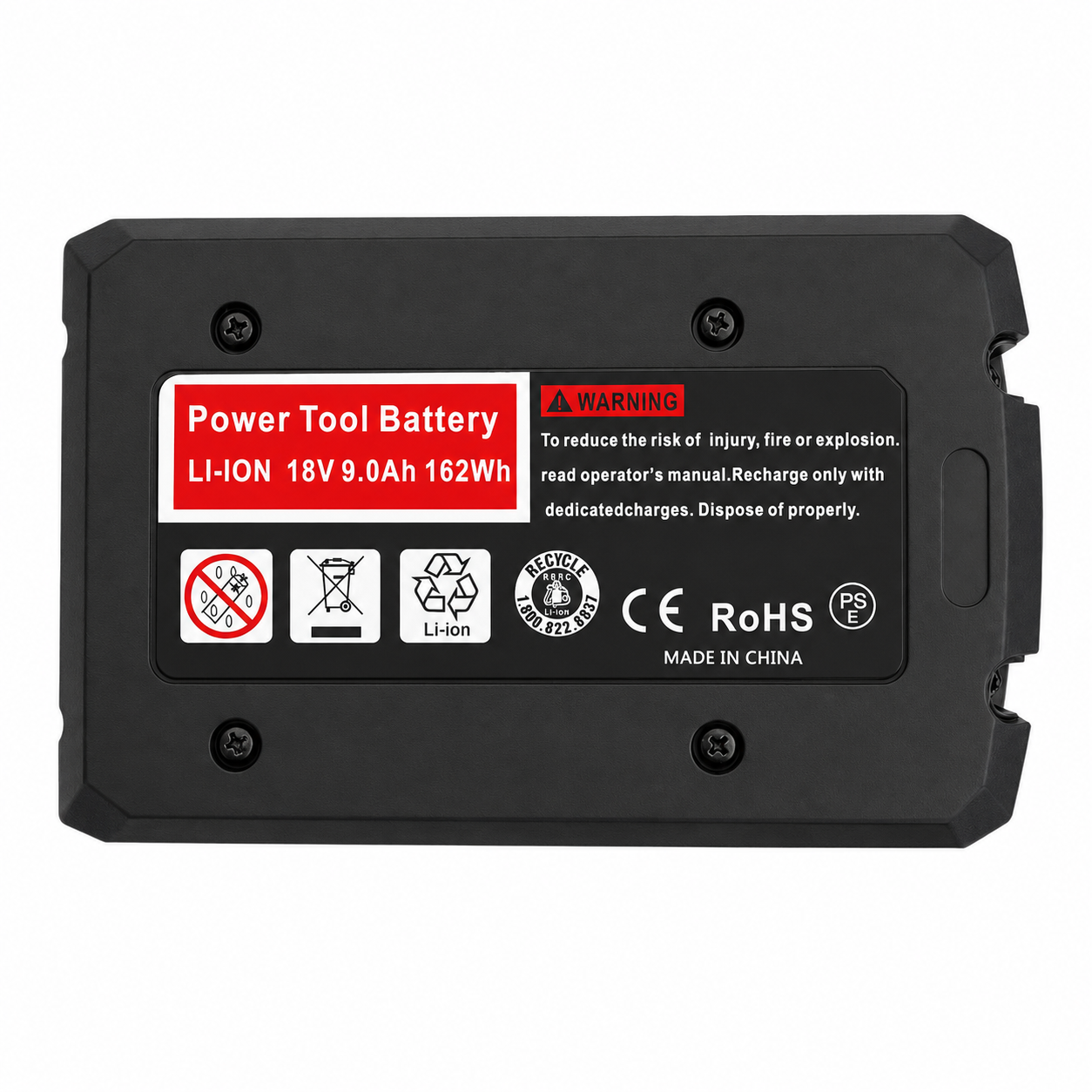 Baterie Compatibilă Milwaukee M18 18V 9Ah Li-Ion, Capacitate Mare 162Wh - imagine 3